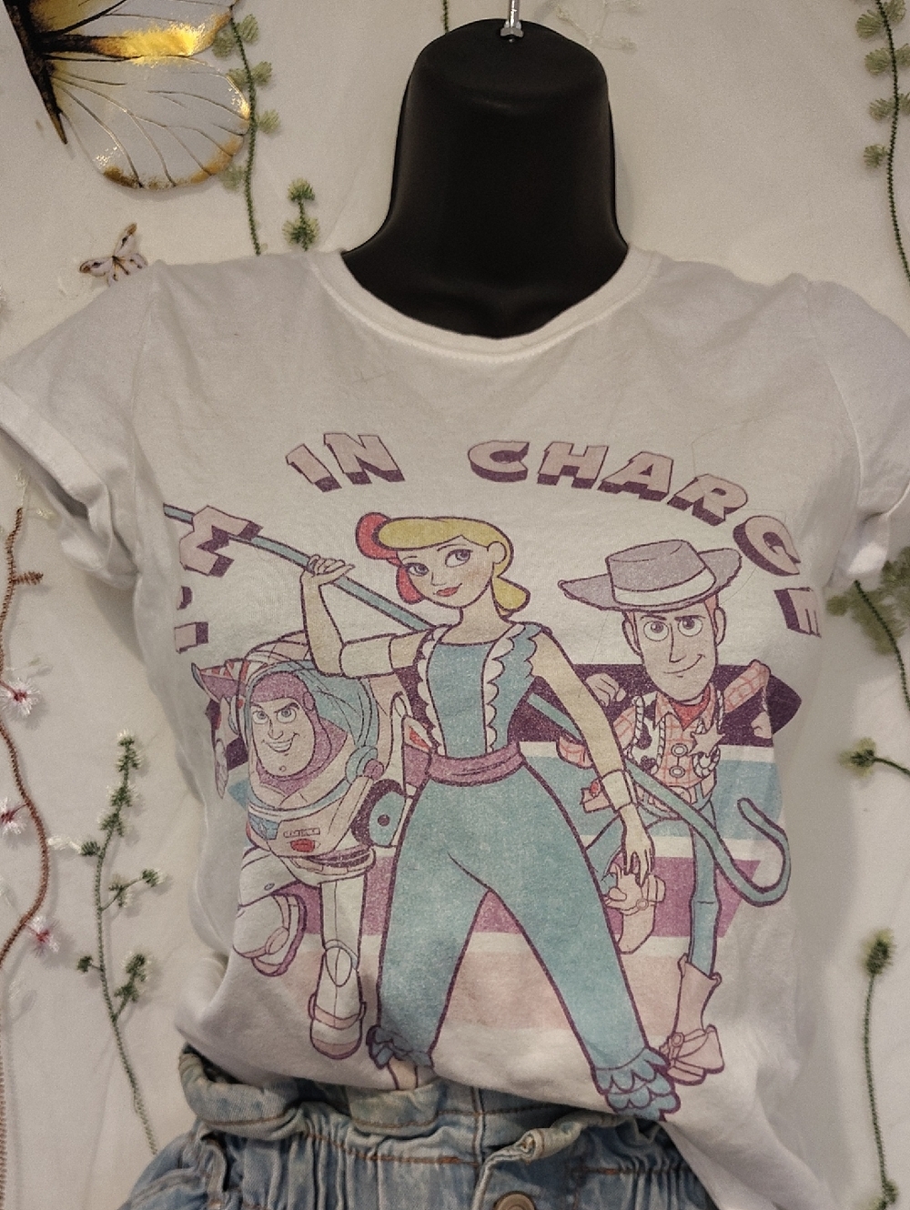 New - Pixar Toy Story W/ Lil Bo , Buzz & Woody's Toy Story Crew